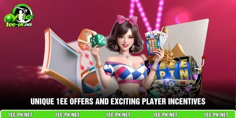 Unique 1EE offers and exciting player incentives
