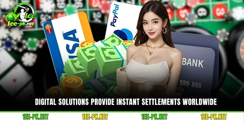 Digital solutions provide instant settlements worldwide