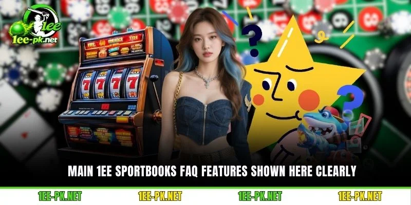 Main 1EE Sportbooks FAQ features shown here clearly.