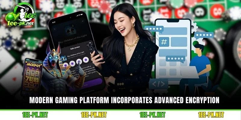 Modern gaming platform incorporates advanced encryption