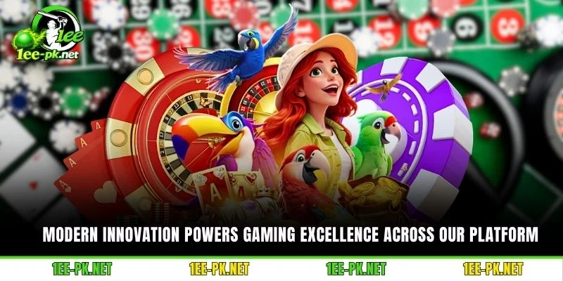 Modern innovation powers gaming excellence across our platform