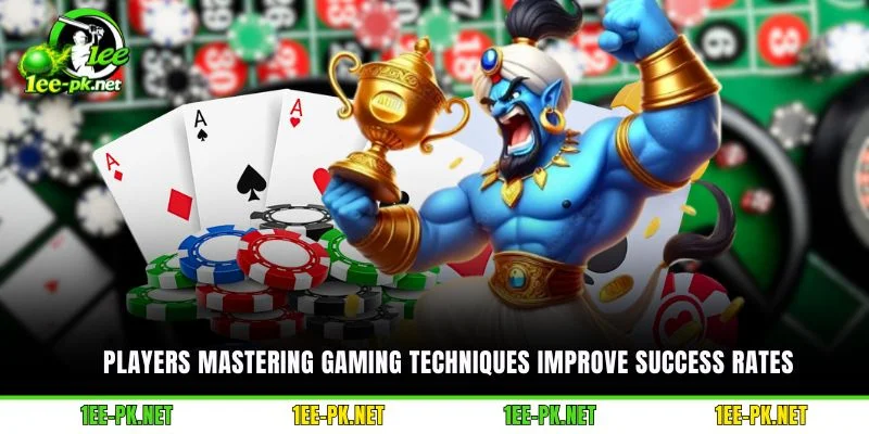Players mastering gaming techniques improve success rates