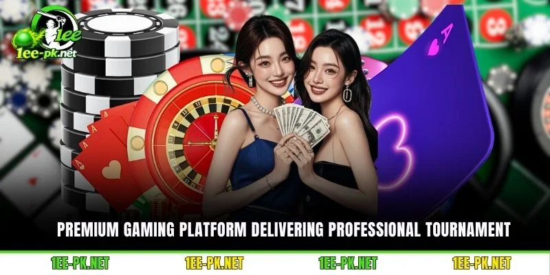 Premium gaming platform delivering professional tournament