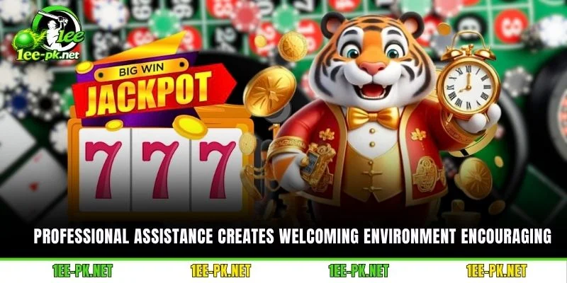 Professional assistance creates welcoming environment encouraging