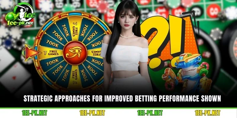 Strategic approaches for improved betting performance shown